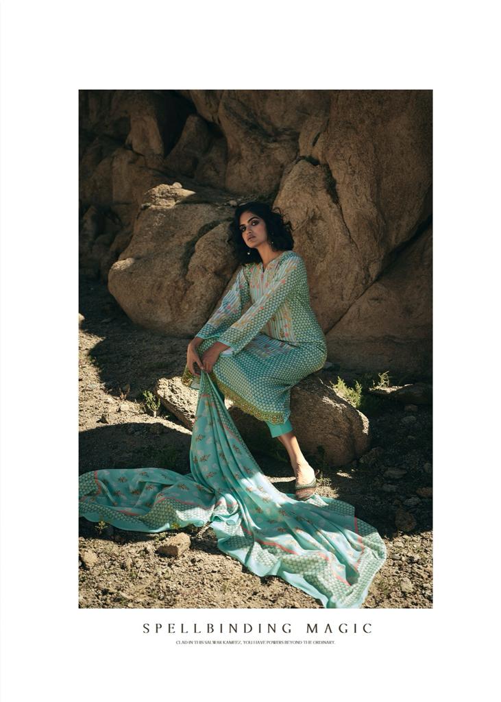 Pindaar Viscose Pashmina Dress Material Catalog